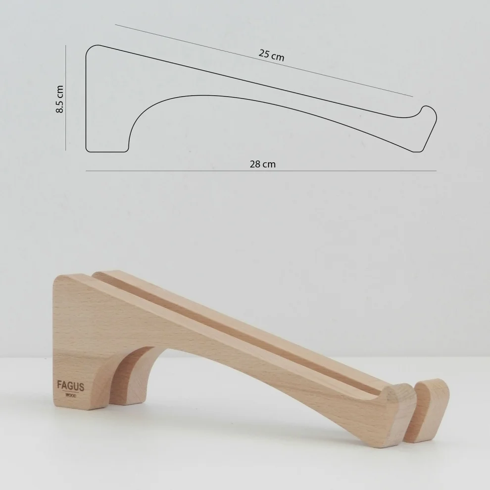 Fagus Wood - Notebook Holder - Luna