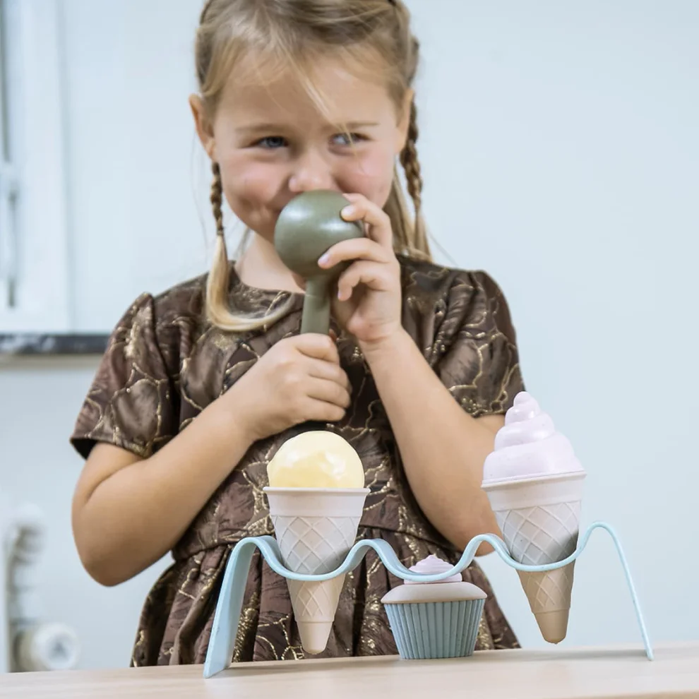 Tunanimo - Dantoy Biyoplastik Dondurma Seti Oyuncak