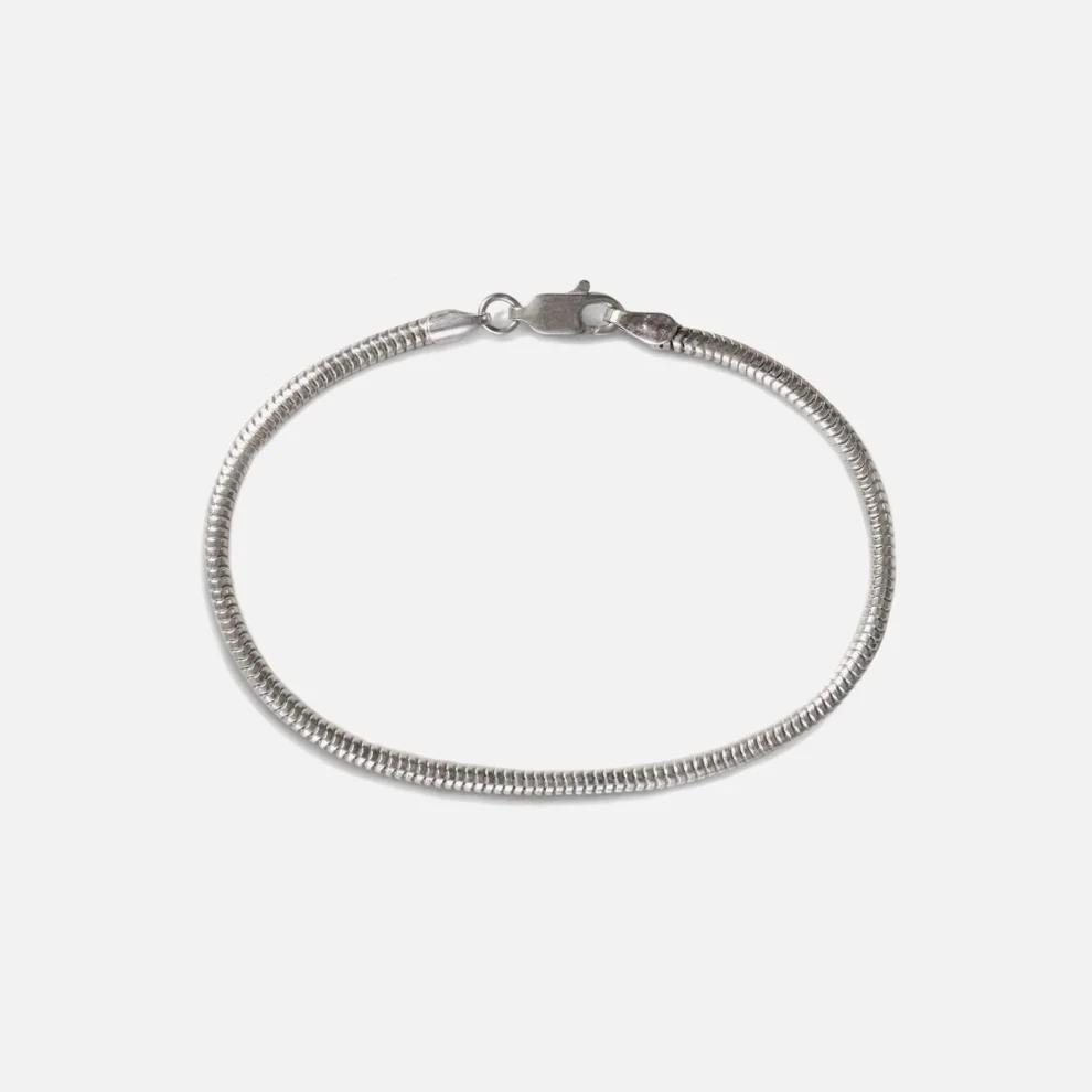 Raftaf - Serpent Sterling Silver Bracelet