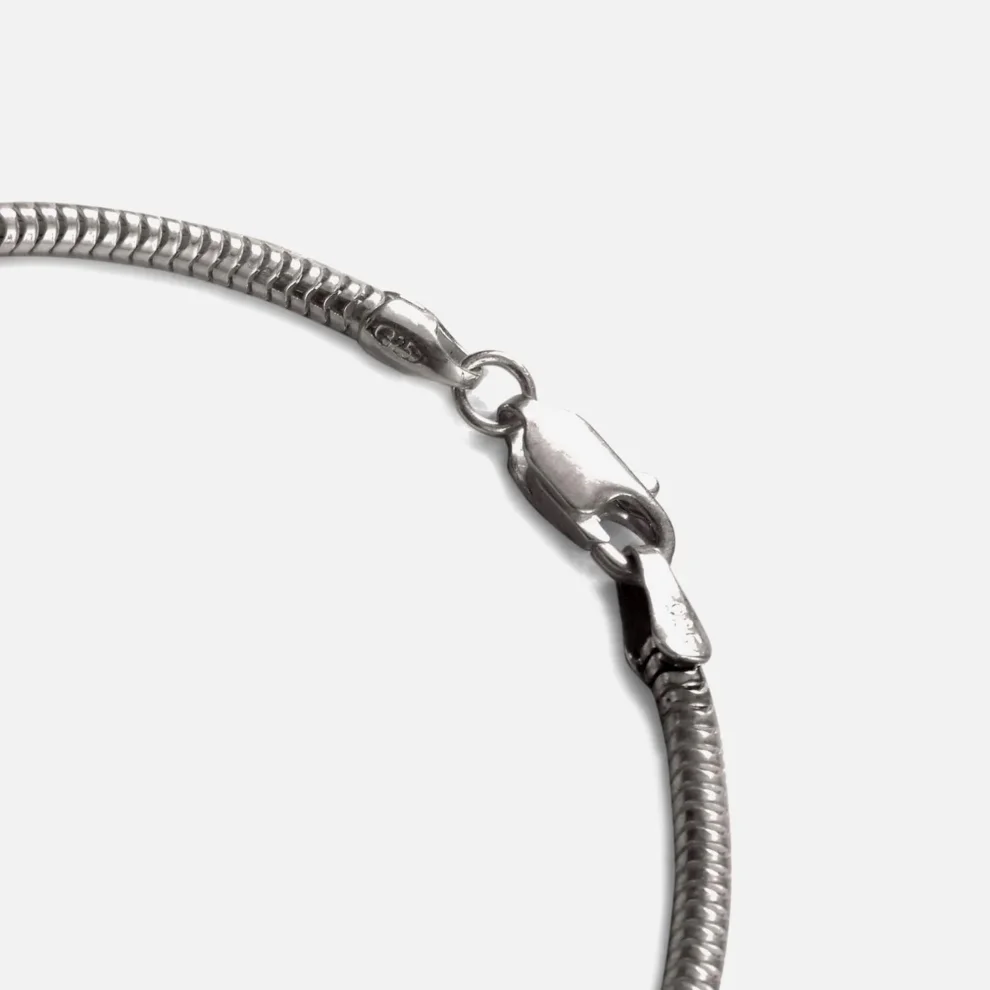 Raftaf - Serpent Sterling Silver Bracelet