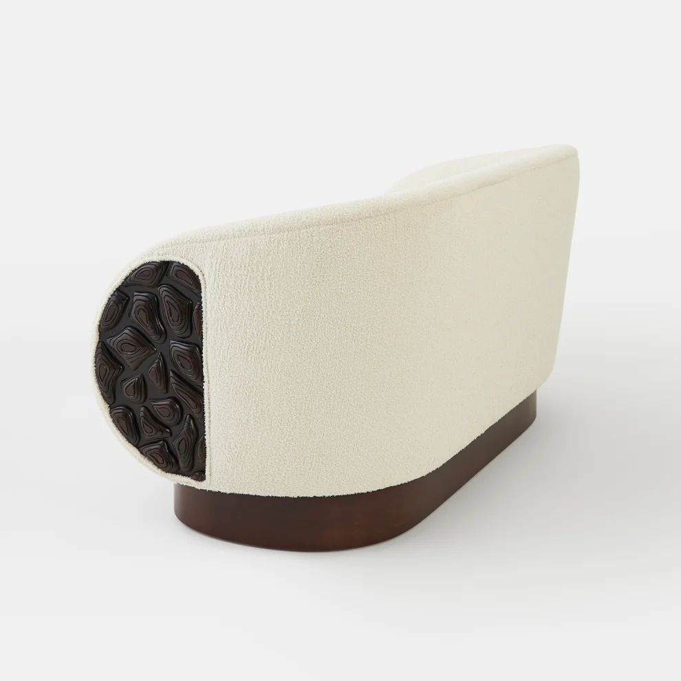 Alpaq Studio - Cozy Sofa With Hand Carved Detail