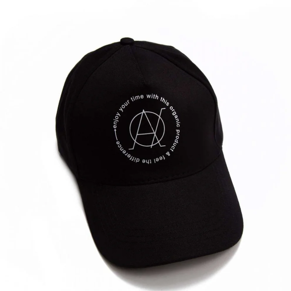 Aslı Yarış - Circle Logo-print Cap