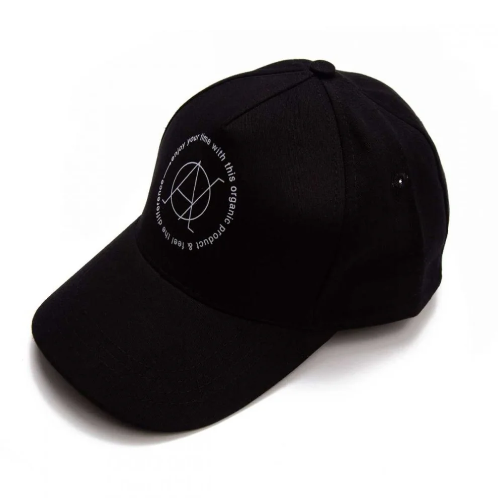 Aslı Yarış - Circle Logo-print Cap