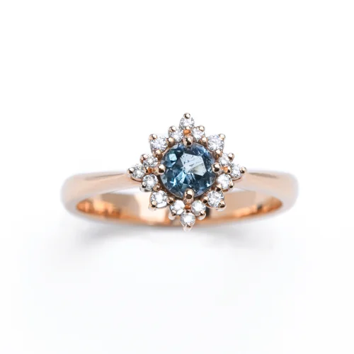 Olcayy Mücevherat - London Topaz Diamond Ring