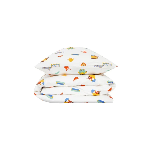 Jera Mini - Baby Duvet Cover & Pillow Case Penguin, The Adventurer