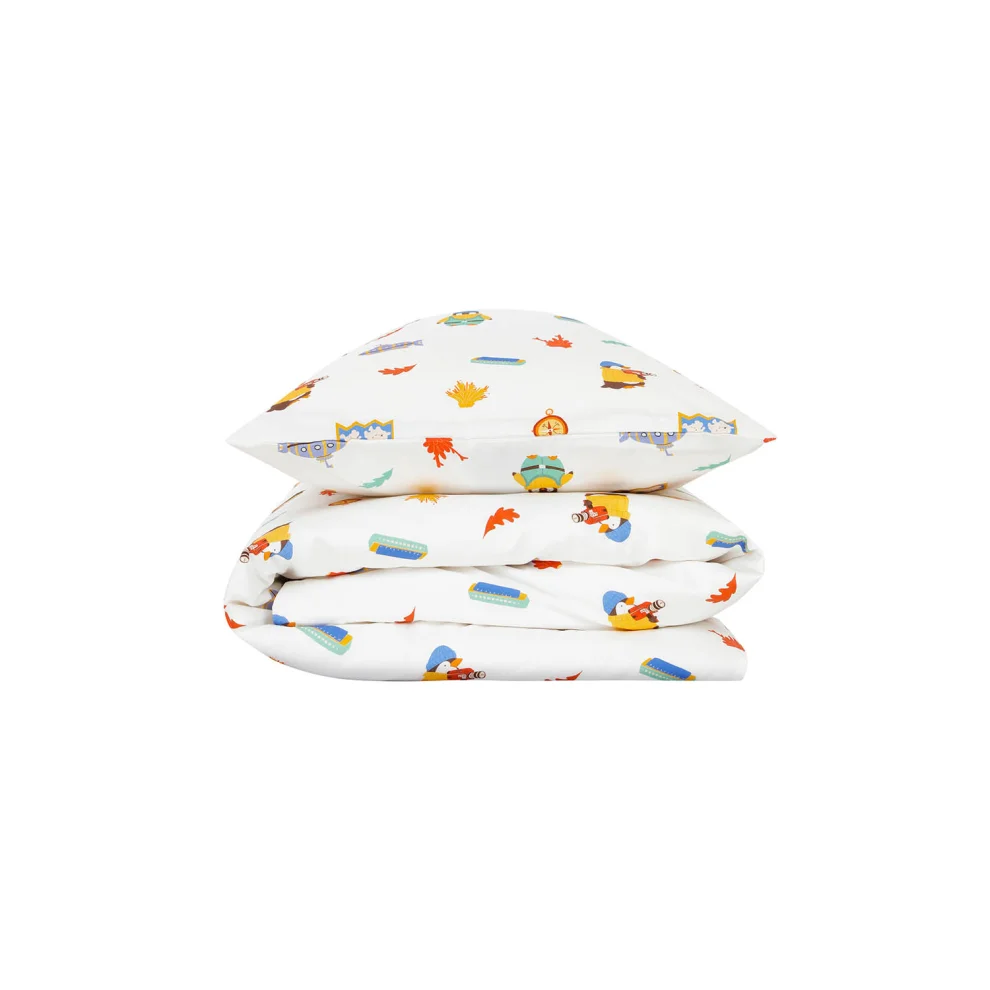 Jera Mini - Baby Duvet Cover & Pillow Case Penguin, The Adventurer