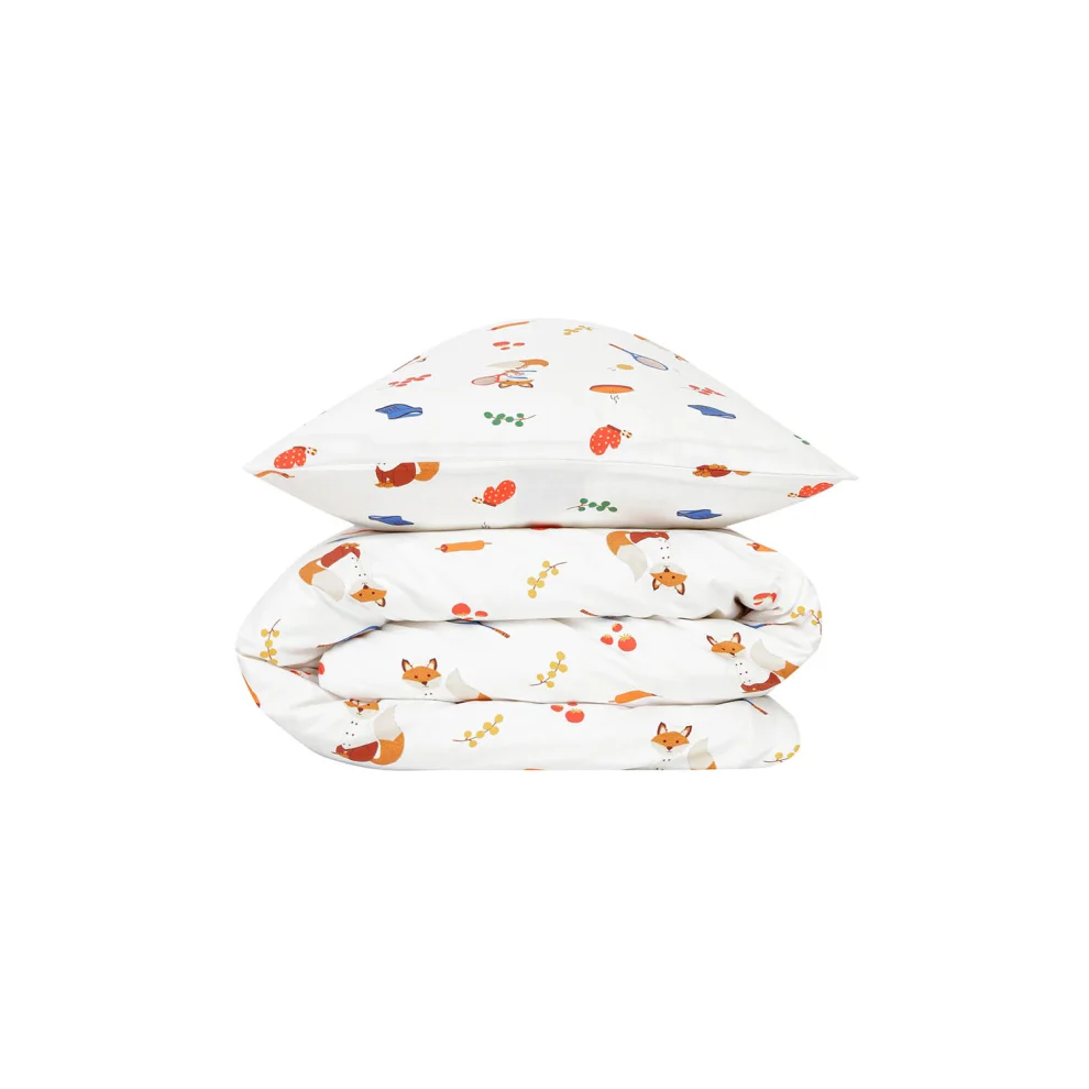 Jera Mini - Baby Duvet Cover & Pillow Case Fox, The Gourmet