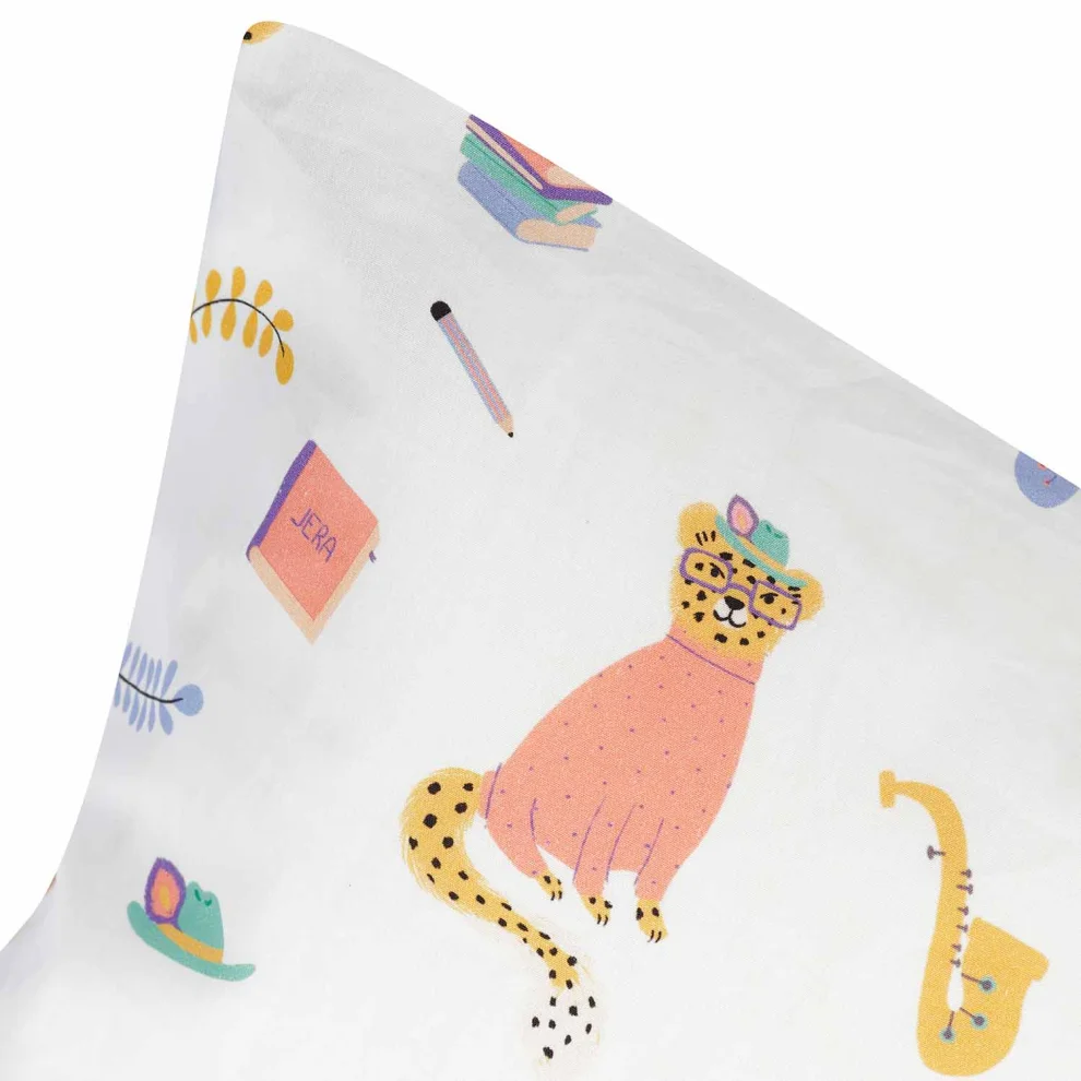 Jera Mini - Kids Duvet Cover & Pillow Case Leopard, The Writer