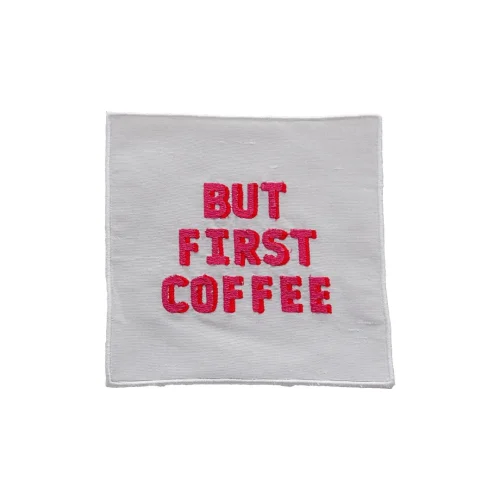 Well Studio Store - But First Coffee - Cocktail Napkin