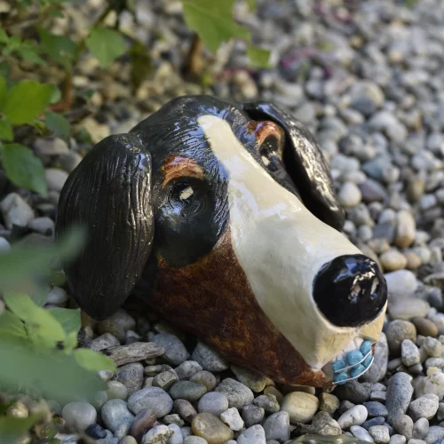 Nommo Ceramics - Luna The Dog Decorative Object