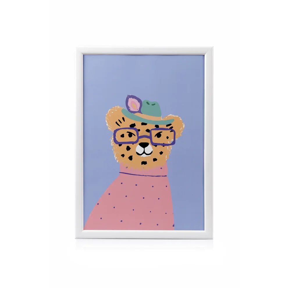 Jera Mini - Leopard's Portrait Art Print