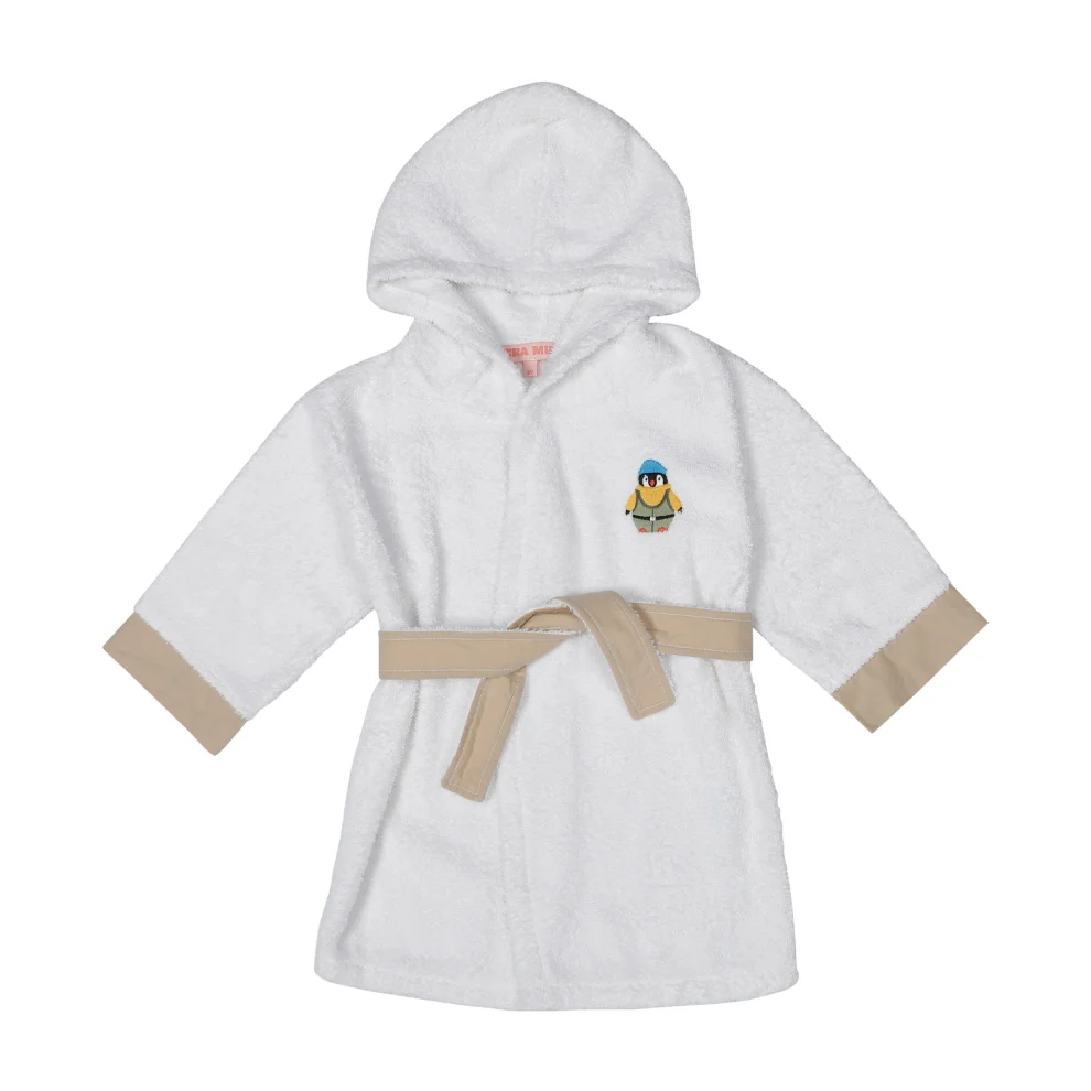 Jera Mini - Penguin, The Adventurer Bathrobe Towel