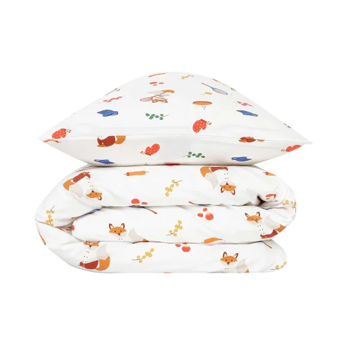 Jera Mini - Kids Duvet Cover & Pillow Case Fox, The Gourmet