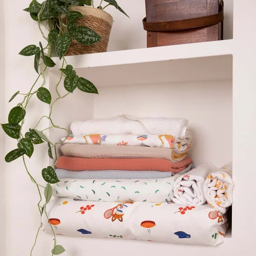 Jera Mini - Kids Duvet Cover & Pillow Case Fox, The Gourmet & Plaid