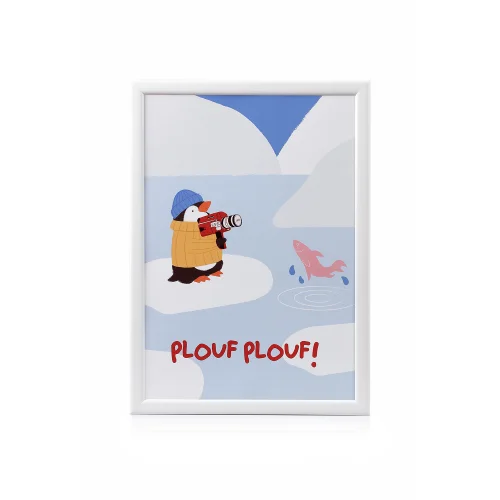 Jera Mini - Penguin, The Director Framed Art Print