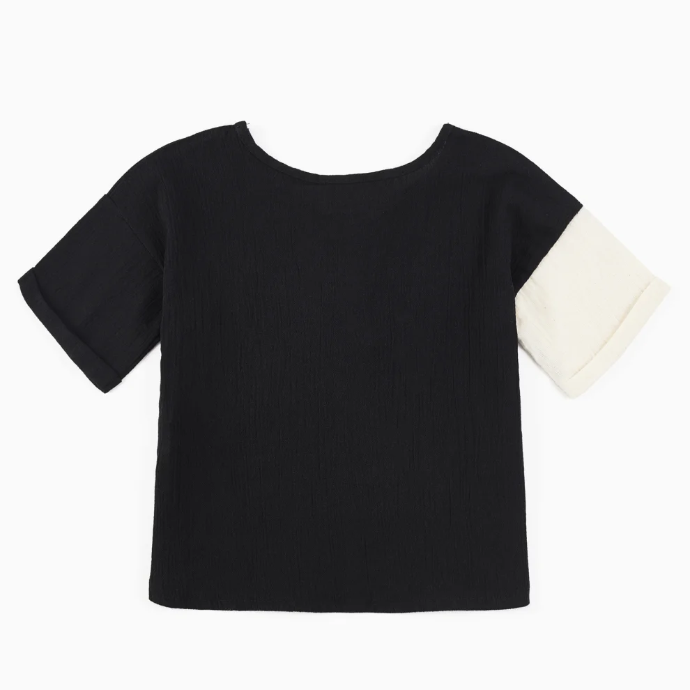 Lally Things - Colorblock Oversize Unisex T-shirt