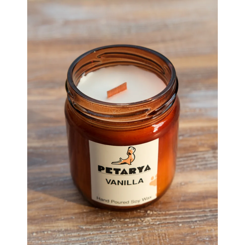 Petarya - Natural Vanilla Essence Vegan Soy Wax