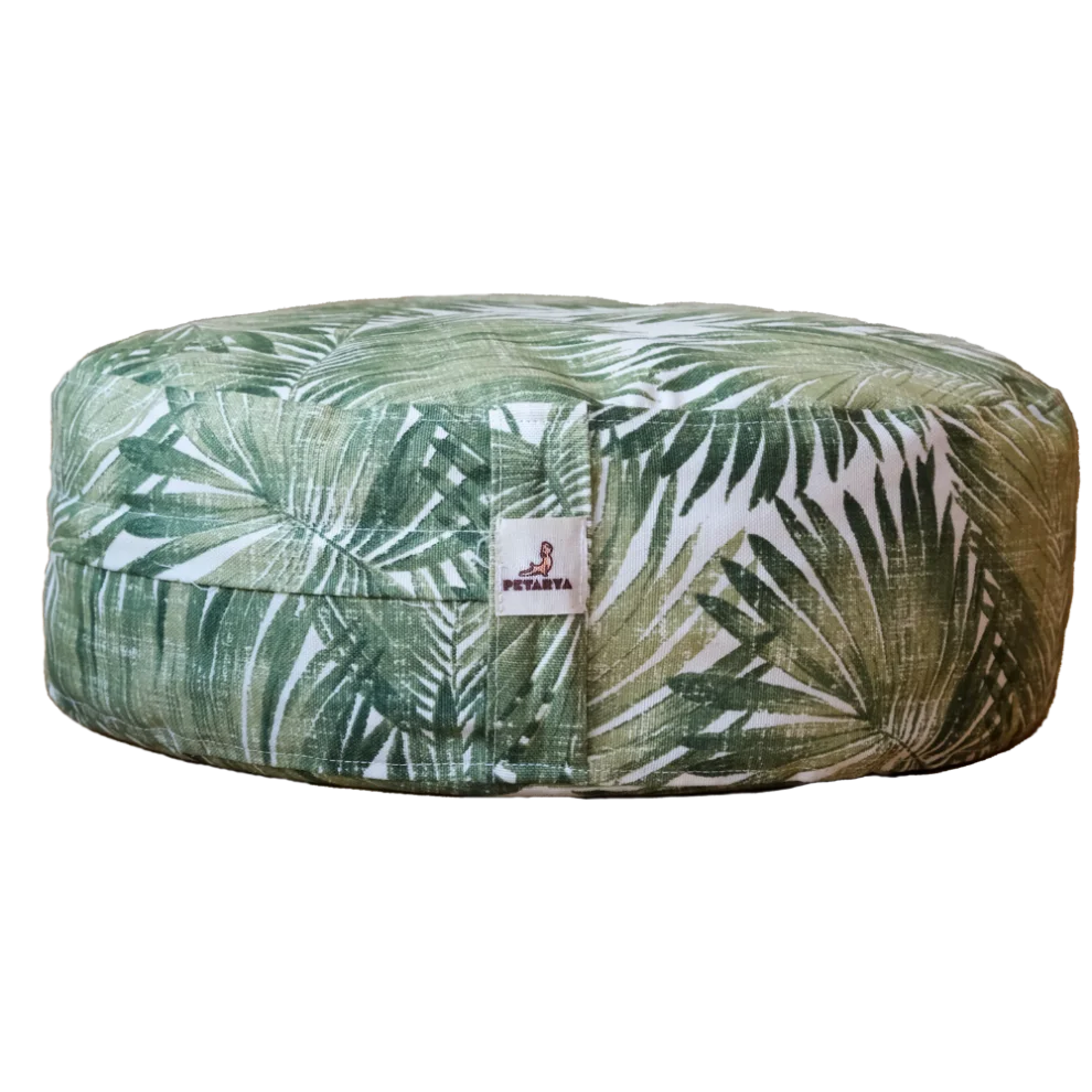 Petarya - Zafu Tropical Buckwheat Filled Meditation Cushion