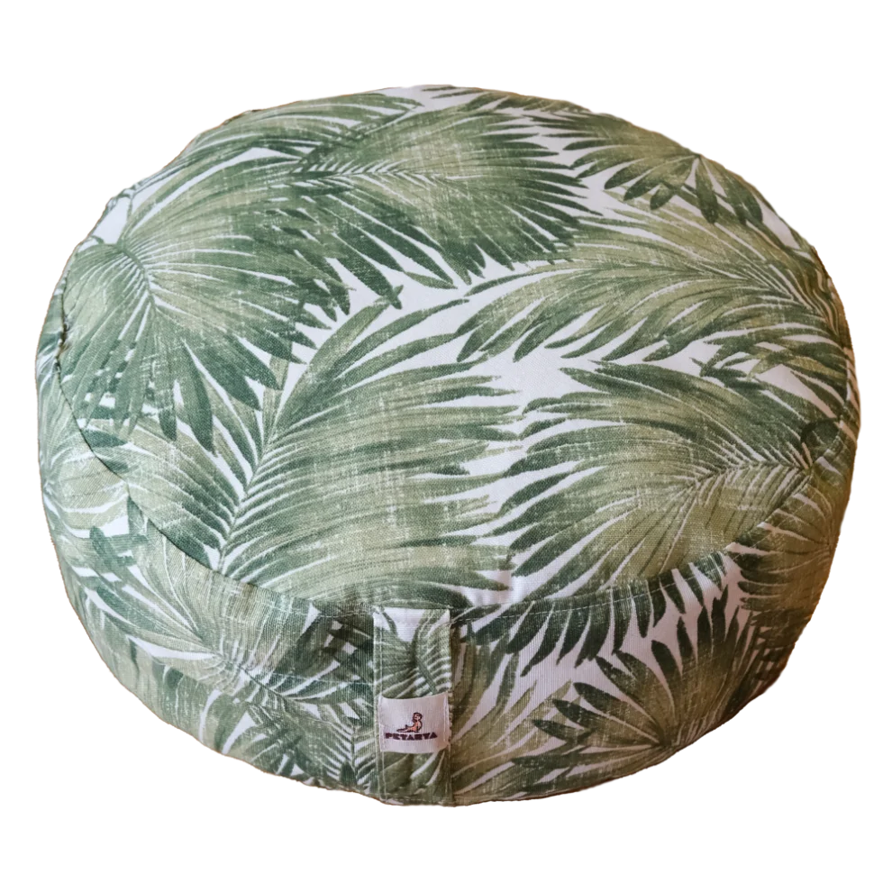 Petarya - Zafu Tropical Buckwheat Filled Meditation Cushion