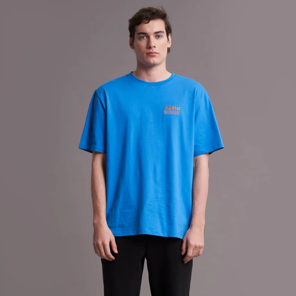 Auric - Embroidered Oversize T-shirt