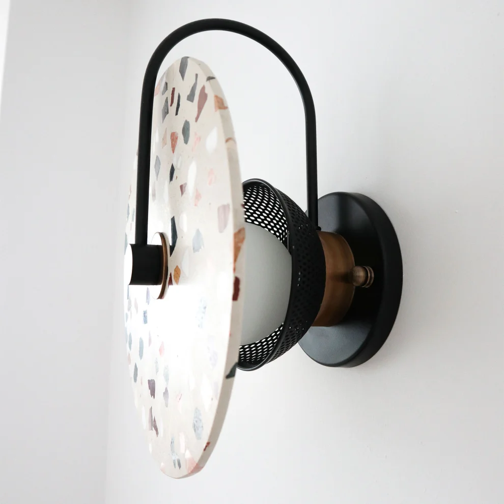 Betham Design - Billie Terazzo Sconce Wall Lighting