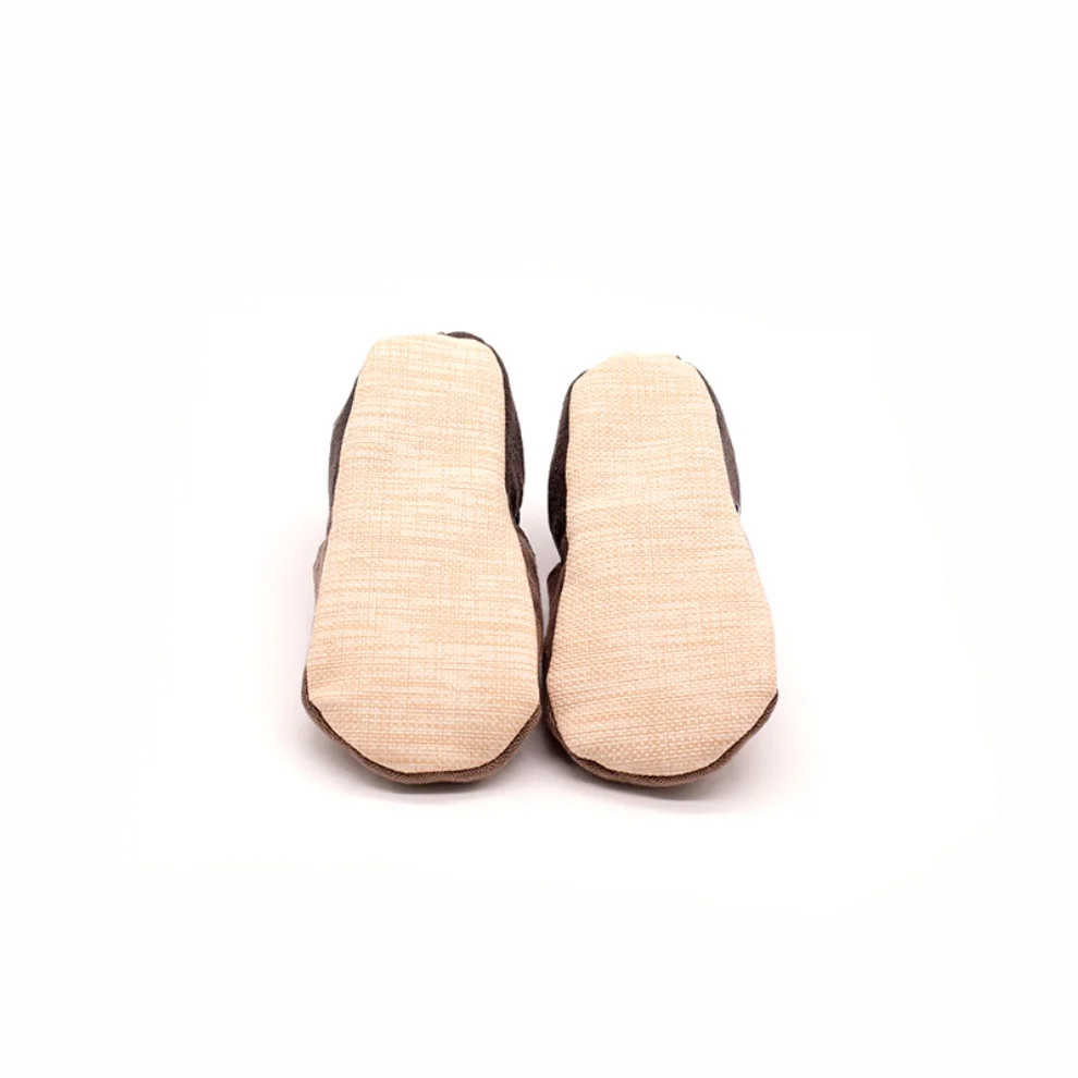 Morgedan - Baby Moccasins Slippers Latte Denim