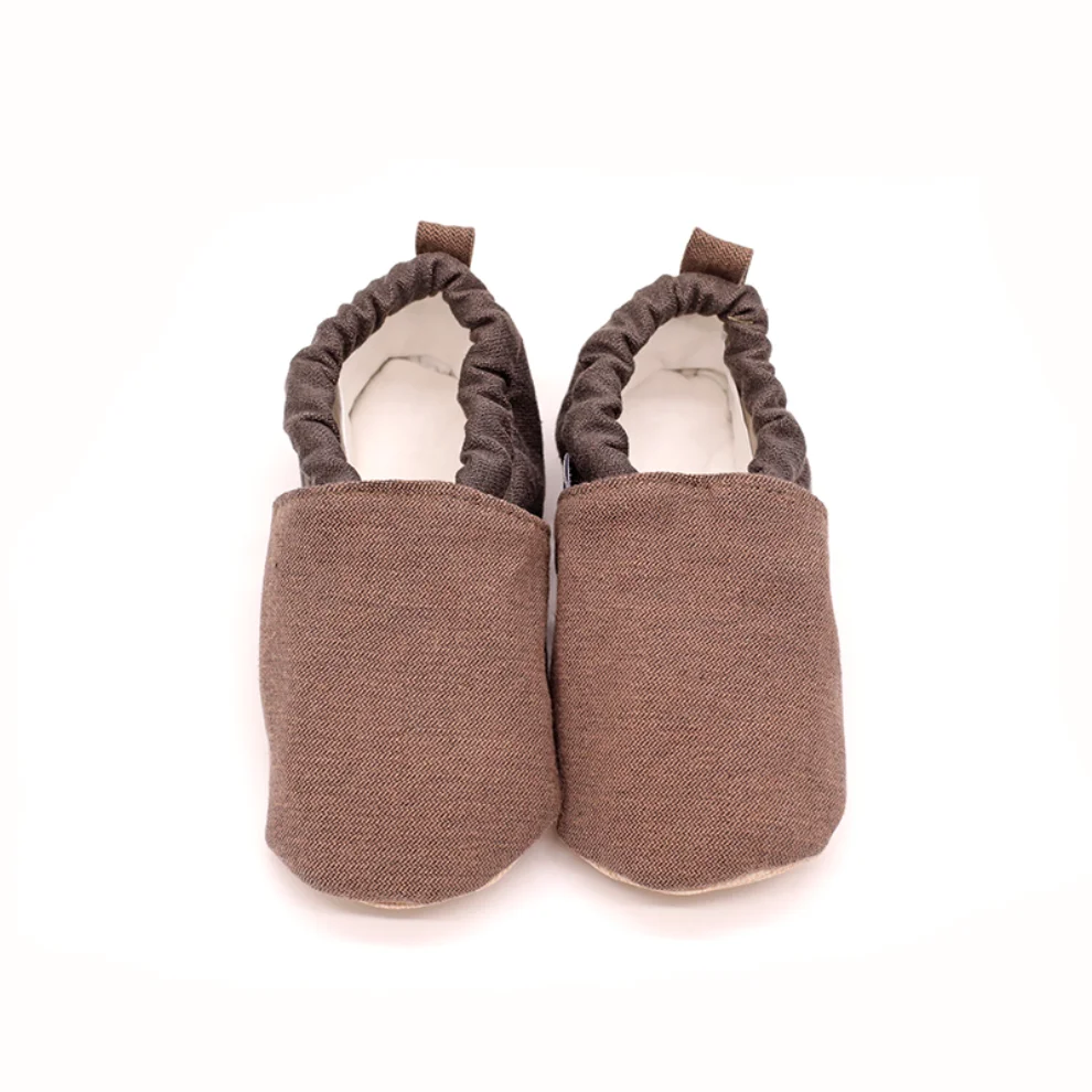 Morgedan - Baby Moccasins Slippers Latte Denim