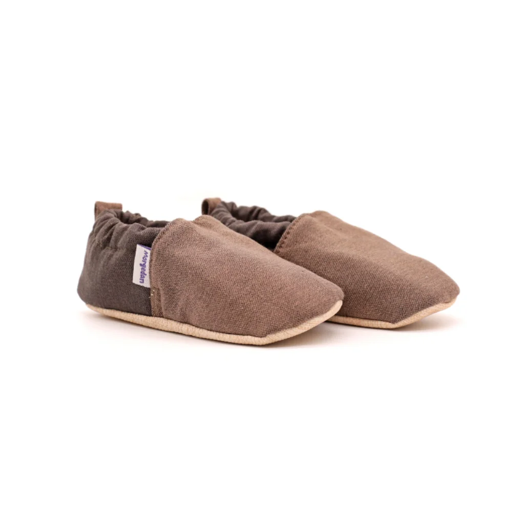 Morgedan - Baby Moccasins Slippers Latte Denim