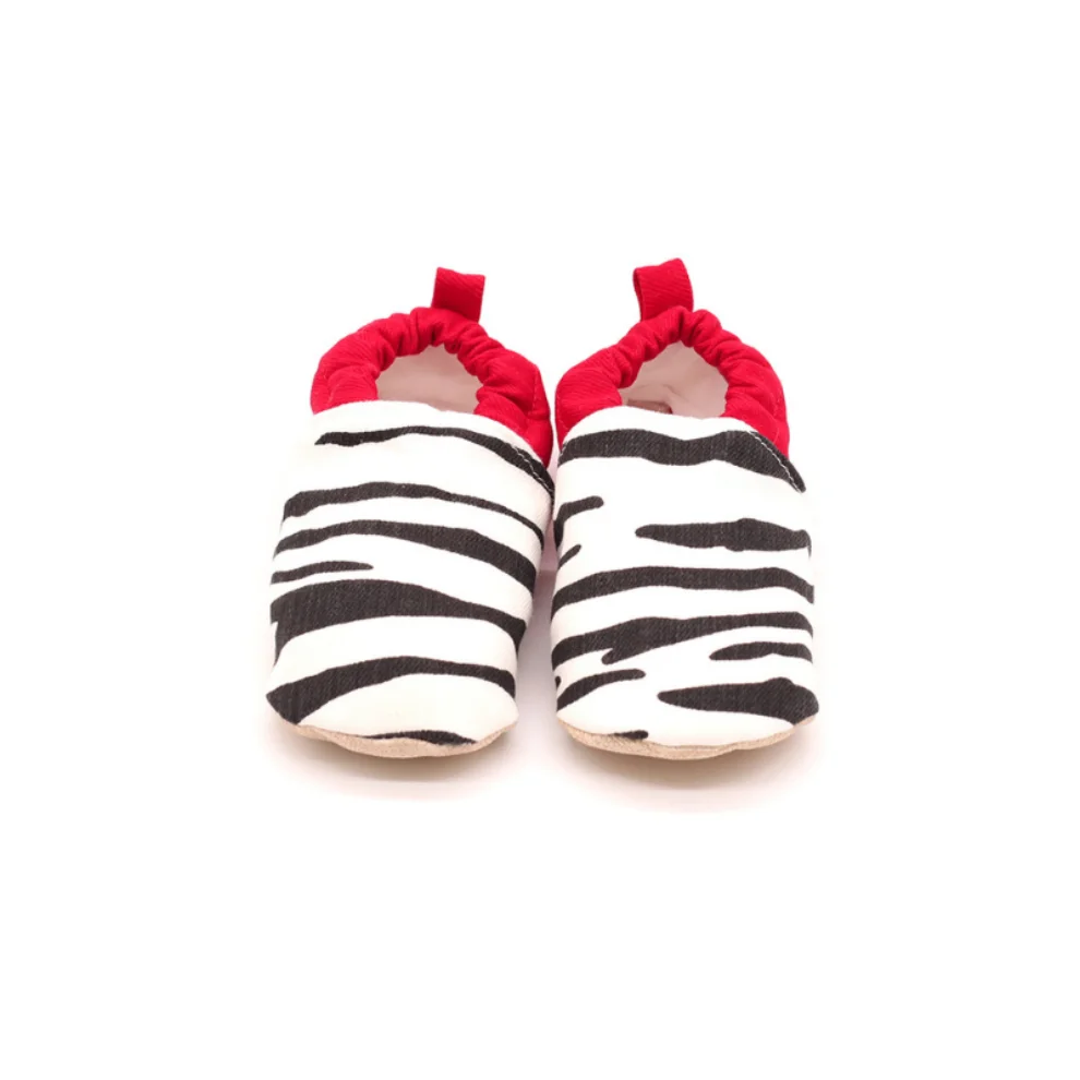 Morgedan - Baby Moccasins Slippers Zebra