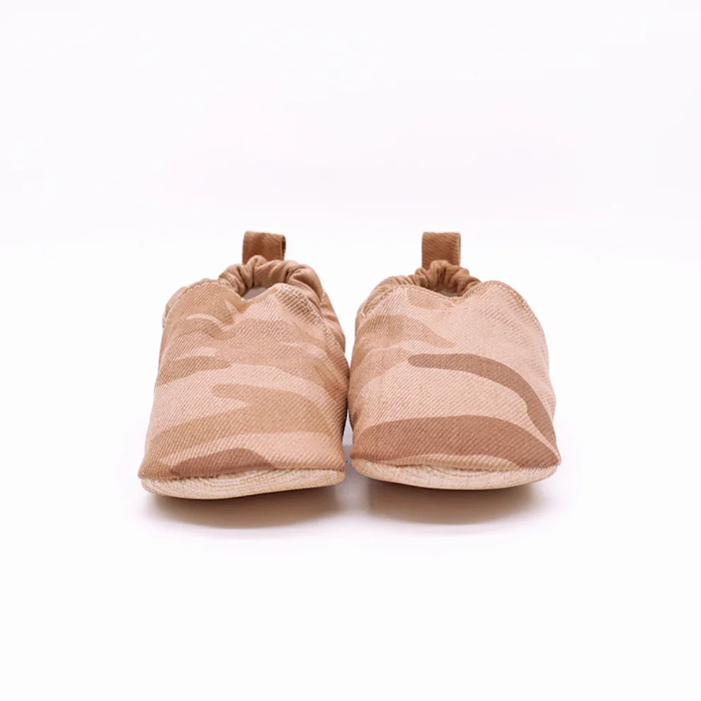 Morgedan - Baby Moccasins Slippers Desert Camouflage
