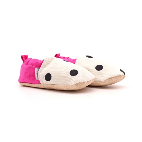 Morgedan - Baby Moccasins Slippers Dots