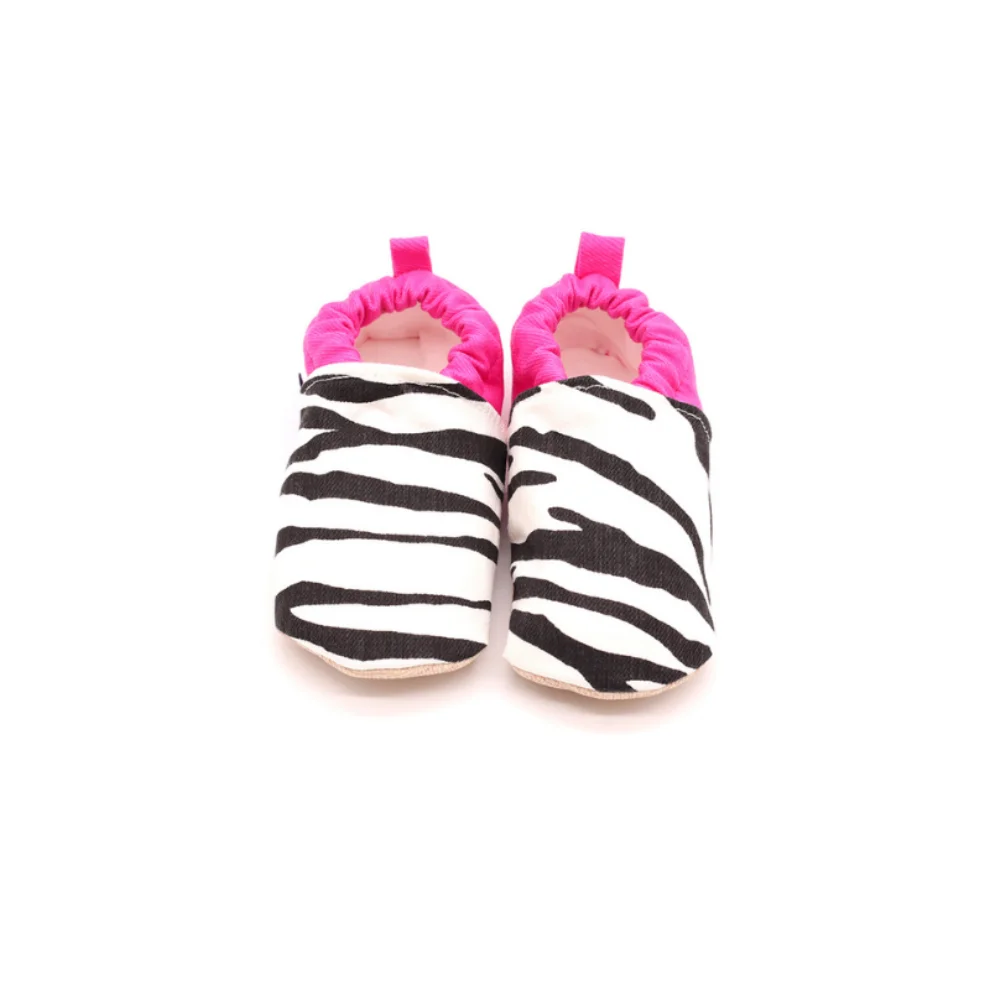 Morgedan - Baby Moccasins Slippers Zebra