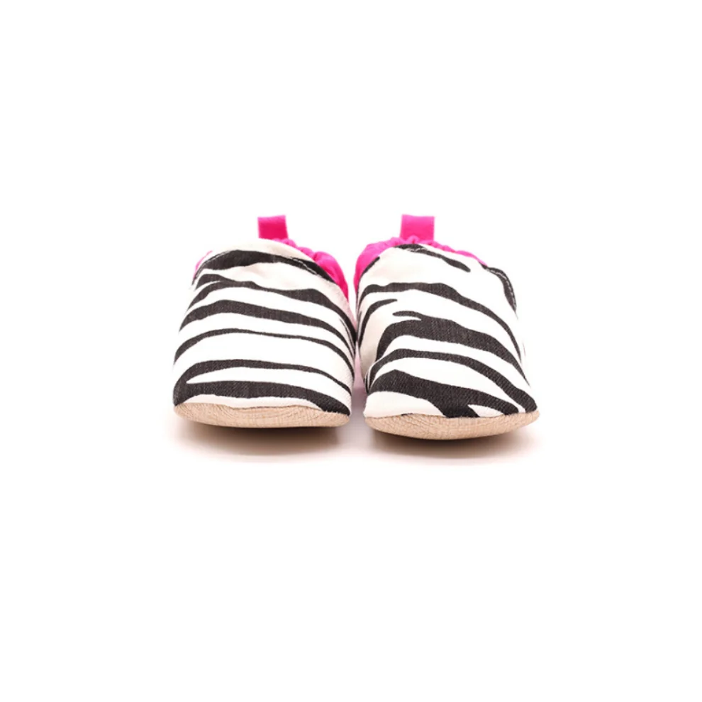 Morgedan - Baby Moccasins Slippers Zebra