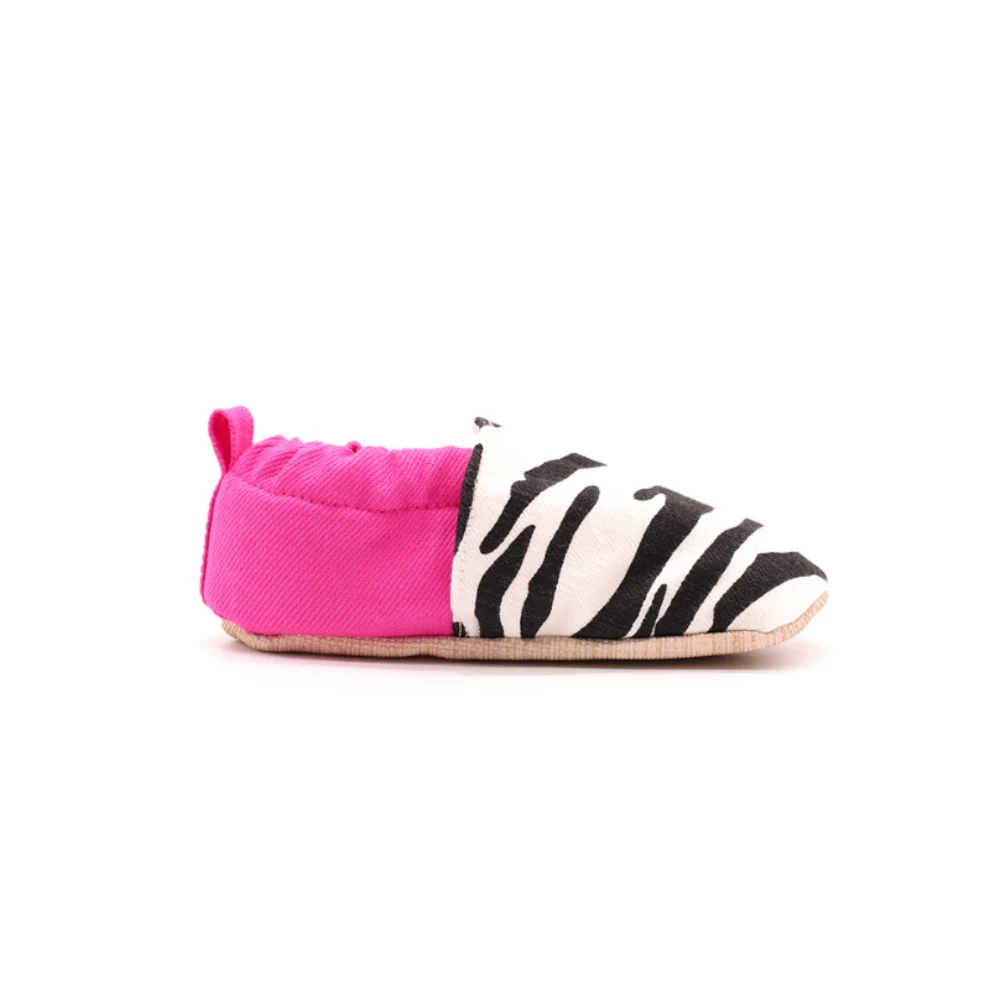 Morgedan - Baby Moccasins Slippers Zebra