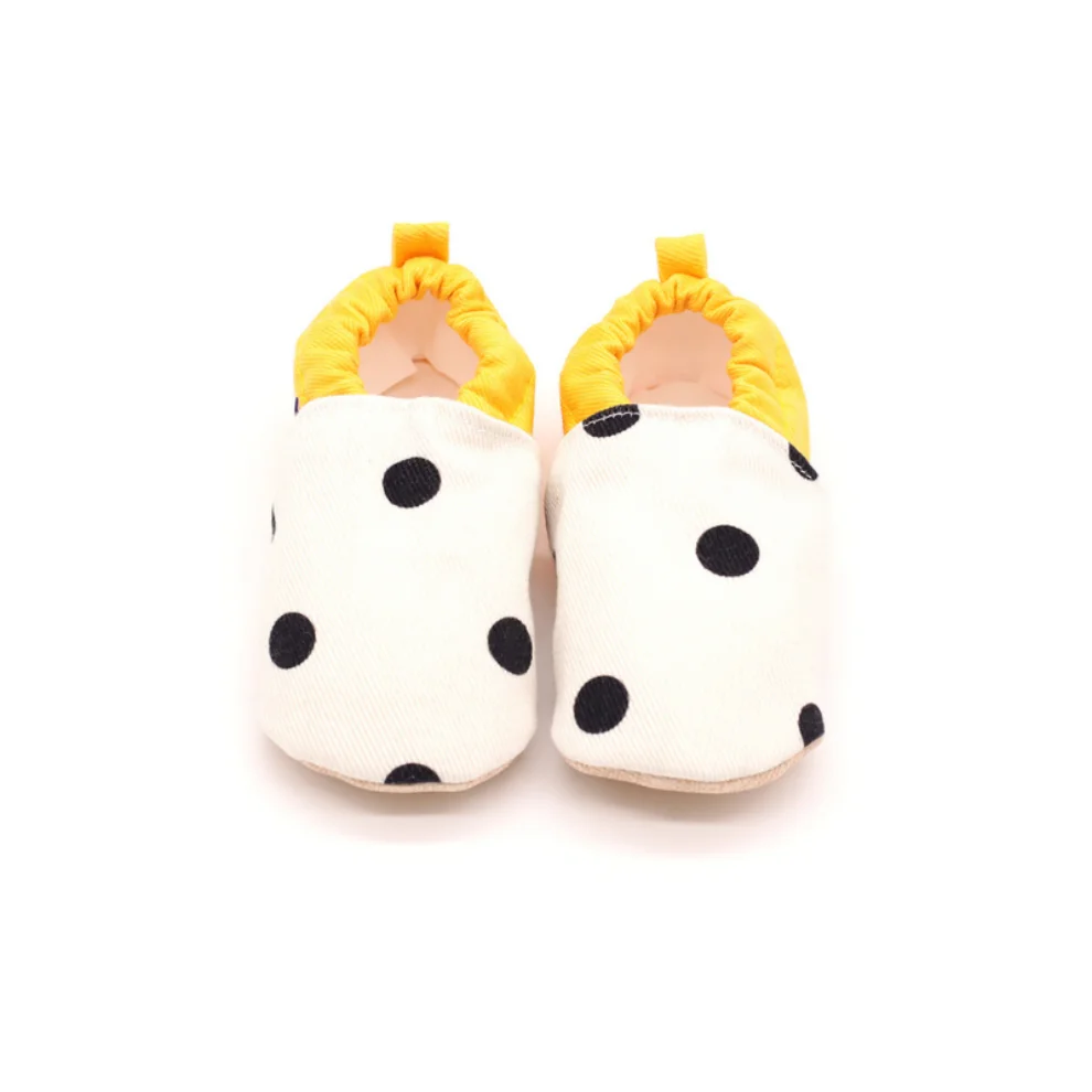 Morgedan - Baby Moccasins Slippers Dots