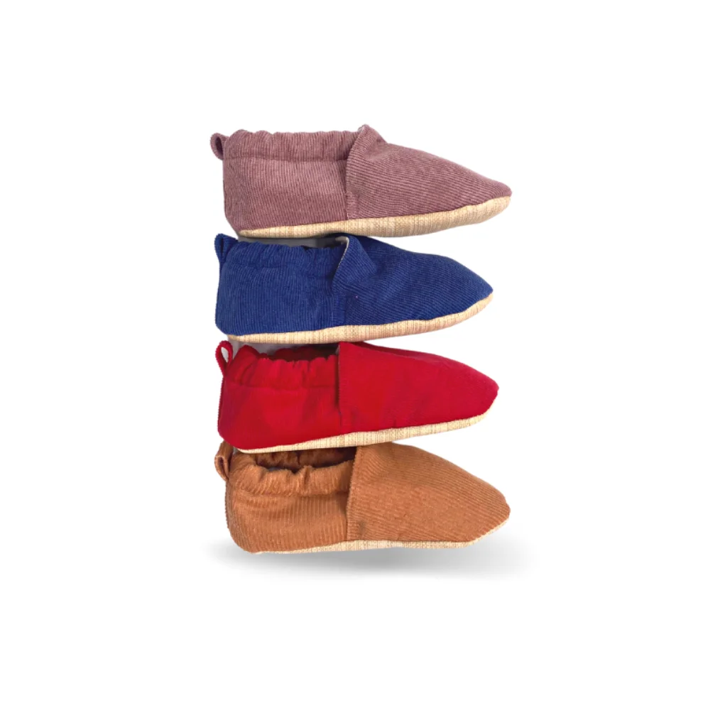 Morgedan - Velvet Baby Moccasins Slippers Corduroy