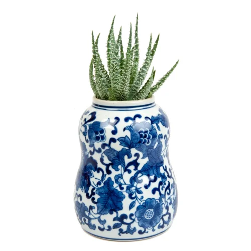 Ritzy Fine Living - Bleu Blanc Vase