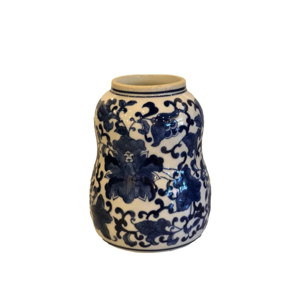 Ritzy Fine Living - Bleu Blanc Vase