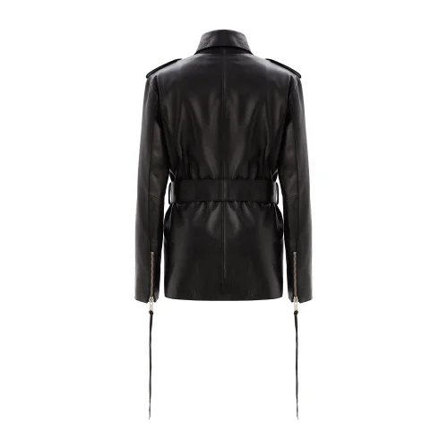 Haze of Monk - Nesrine Fringed Biker Jacket