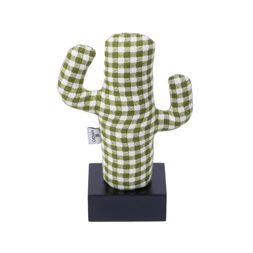 KAYIGO - Kayigo Cactus Lavender Filled Note Holder / Gingham - Black