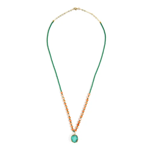 Melis İnal - Turquoise Necklace