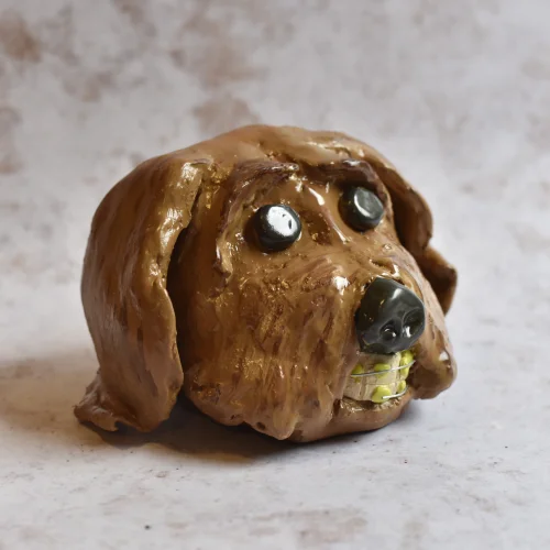 Nommo Ceramics - Limon The Dog Decorative Object