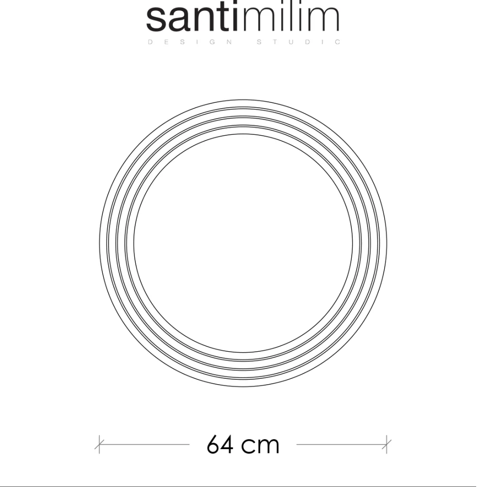 Santimilim - Round Mirror