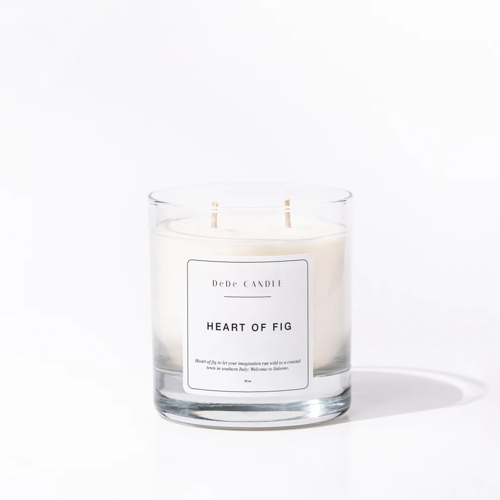 DeDe Candle & Body - Heart Of Fig | salerno İnciri Fine & Artisanal Candle