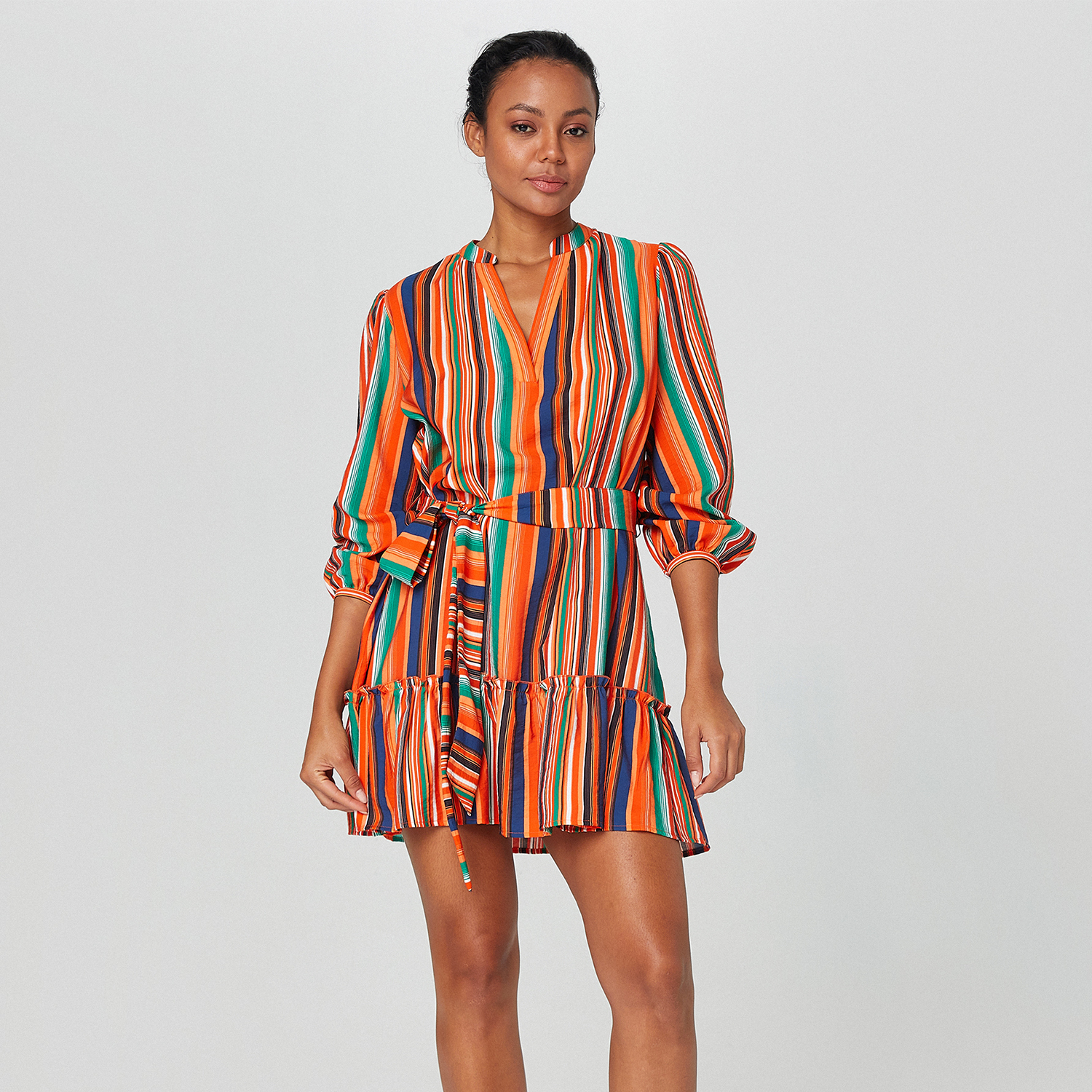 Claudia Striped Dress