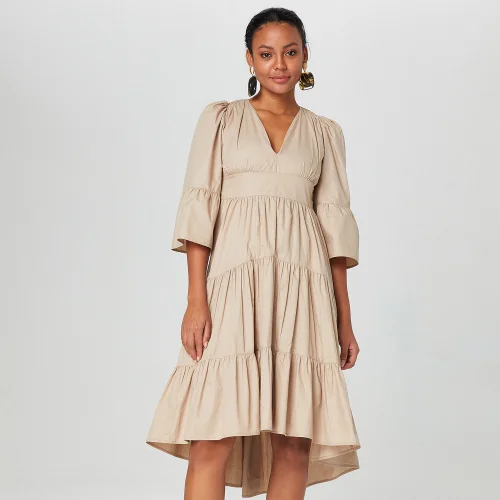 Alleggria - Juliette Part Poplin Dress