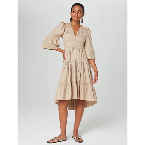 Alleggria - Juliette Part Poplin Dress