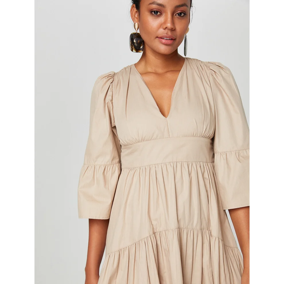 Alleggria - Juliette Part Poplin Dress