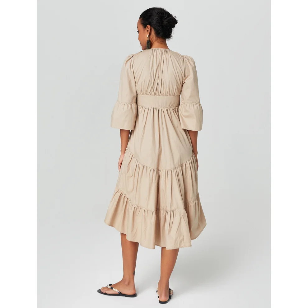 Alleggria - Juliette Part Poplin Dress