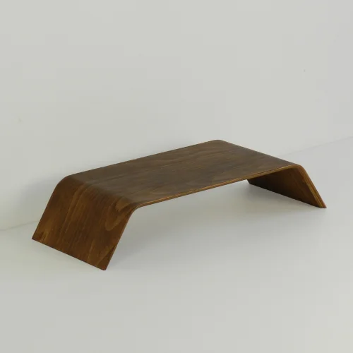 Fagus Wood - Wood Monitor Stand Computer Riser Solid Wood Desk Shelf For Imac And Computer Monitors With
